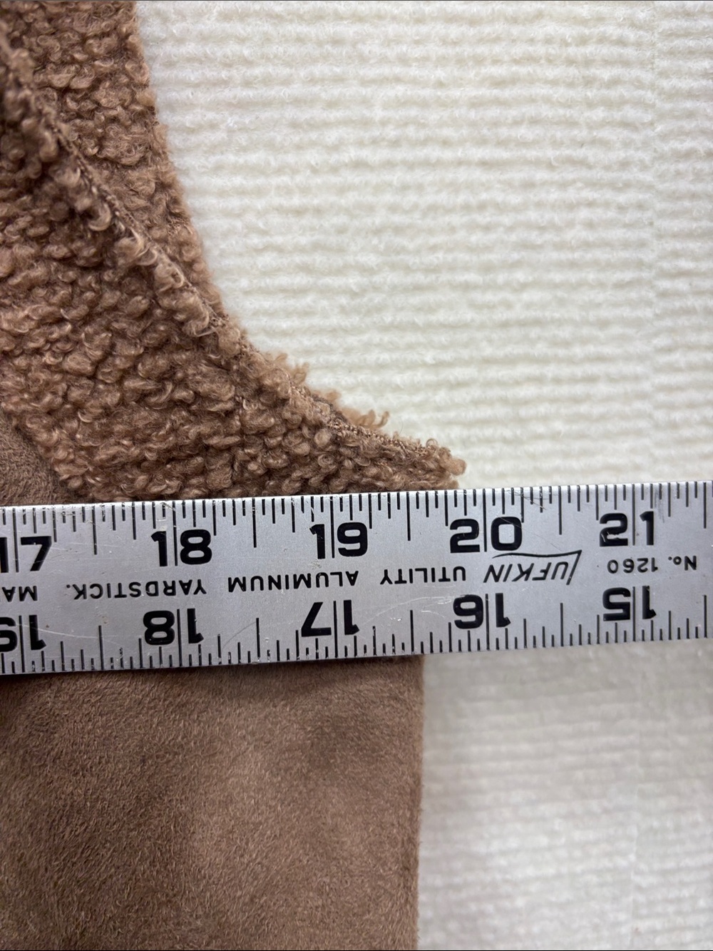 Maurices Women's Brown Faux Shearling Vest Jacket - Picture 3 of 6